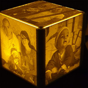cube lithophane lithophanie personalisé photo 3D SAVOIE IMPRESSION PLA