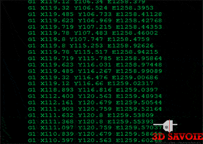 parametrage impression 3D savoie