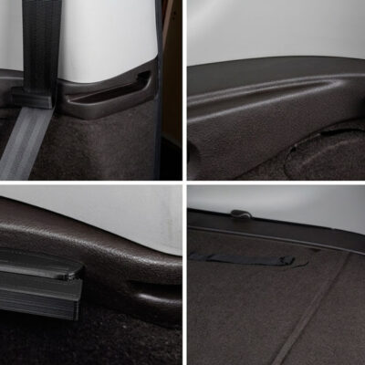 Clip de maintien pour ceinture de sécurité de 3ème rang pour Renault Grand Scenic III