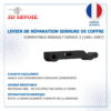 levier réparation serrue de coffre renault espace 2