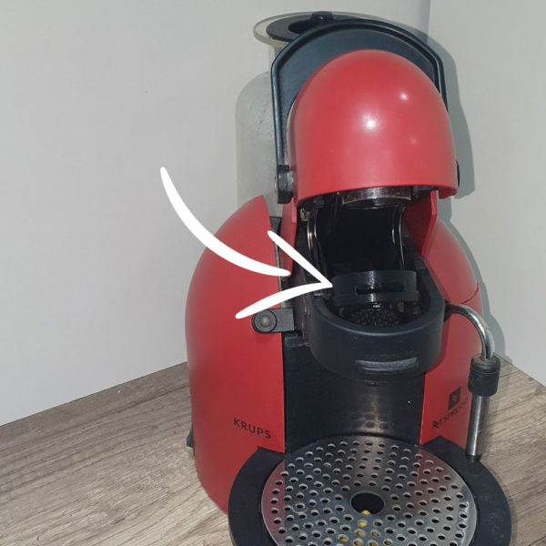 éjecteur support de capsule pièce de réparation compatible machine a café et cafetière Nespresso Krups Magimix Siemens Jura ou Koenig