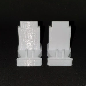 Paire de guides blancs compatibles STANLEY 2031 portes coulissantes de placards