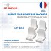 guides stanley 2031 pour porte coulissante placard leroy merlin castorama brico depot marche