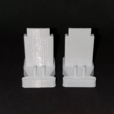 Paire de guides blancs compatibles STANLEY 2031 portes coulissantes de placards