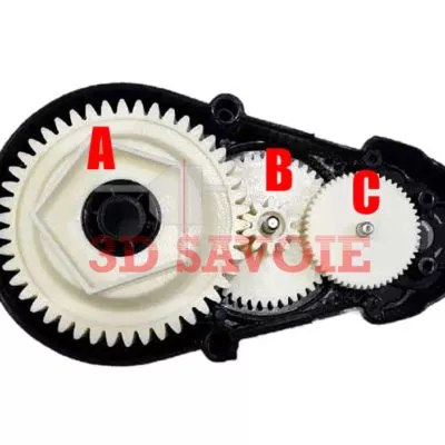 Pignon Engrenage pour moteur PEG PEREGO Gaucho Polaris T-Rex Adventure Desert (Modèle A)