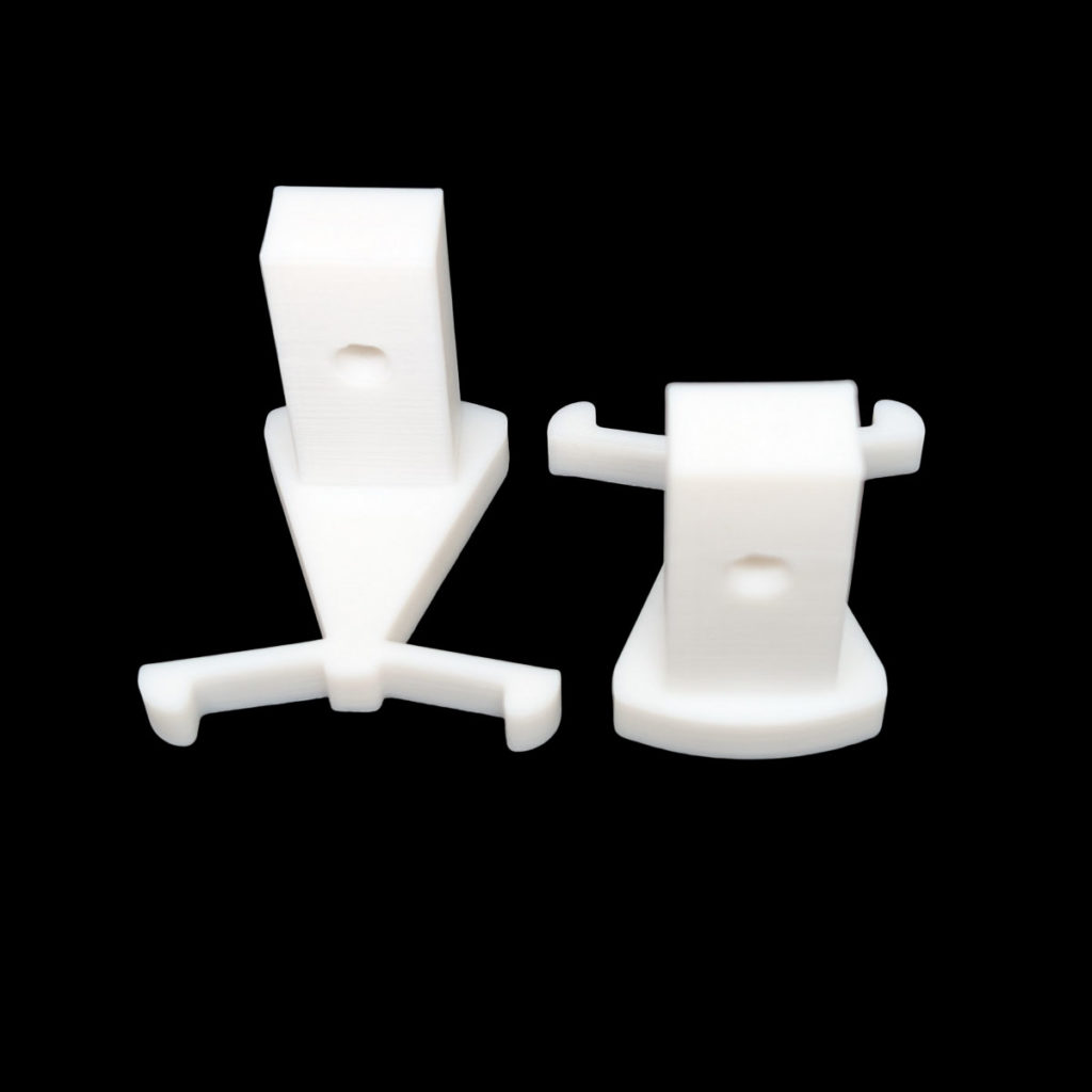 Lot De 4 Guides Renforcés Pour Porte Coulissante 3DEFRANCE – Blanc, Costaud Et Silencieux