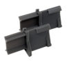 embout guide pour moustiquaire rideau type castorama protek