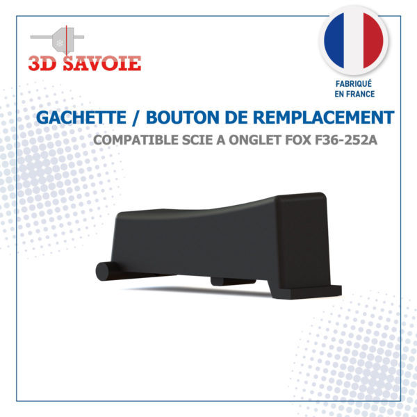 gachette bouton scie a onglet fox f36-252a f36252a
