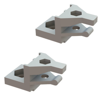 Butées compatibles SCRIGNO GOLD BASE 120 pour Portes à Galandage – Lot de 2